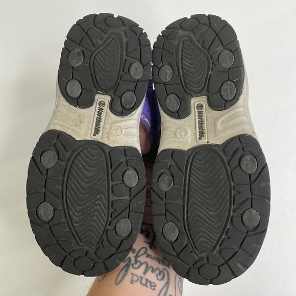 Northside youth/kids purple floral sandals child size 3 - Picture 5 of 7